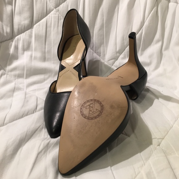 Adrienne Vittadini Black 3.5” Pointed Toe Heels - Picture 3 of 11